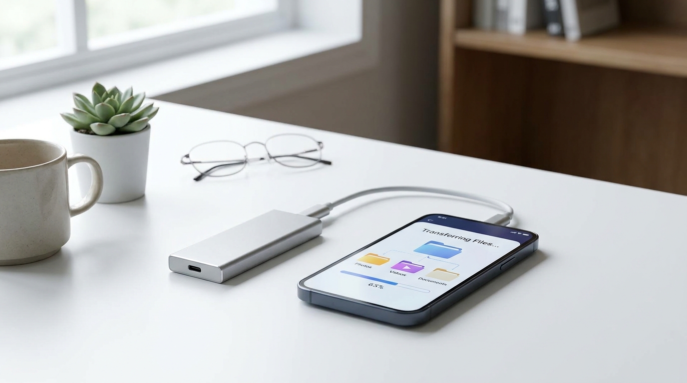 USB-C SSD za proširenje memorije telefona — 5 načina za 2026.